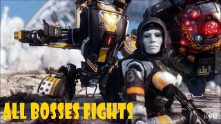 Titanfall 2 - All Bosses Fights (PC HD) [1080p60FPS]