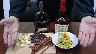 Woodford Reserve v/s Maker's Mark. Сравнение американских бурбонов