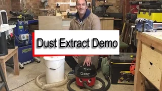 Dust Extract Cyclone Demo with EXPLOSIVE Results!!