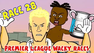 🚦RACE 28🚦 Premier League Wacky Races! (Liverpool 3-0 Man City Arsenal 1-2 Swansea)