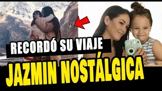 JAZMIN PINEDO CELEBRÓ FIESTAS PATRIAS CON SU HIJA CON EMOTIVO RECUERDO