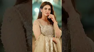 cute hiba bukhari in lovely dressing