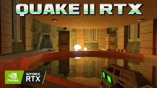 Quake II RTX / первый запуск/ RTX ON