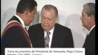 Posesión del Presidente de Venezuela Hugo Chávez -1 de febrero de 1999-