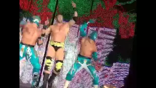 WWE Zack Ryder & The Lucha Dragons In Amarillo, Texas