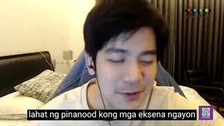 JOSHUA GARCIA reacts to his scene with Janella Salvador #shorts