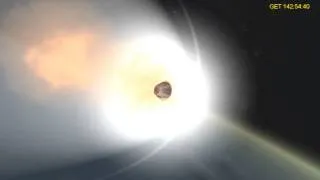 Apollo 13 Re-Entry in Orbiter