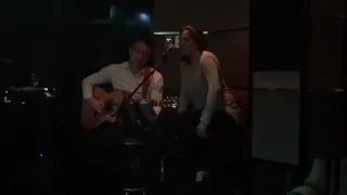 clip of Adele cover Feel My Love