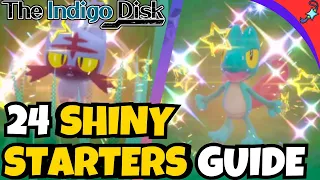 How to Shiny Hunt ALL 24 Starters in Pokemon Indigo Disk