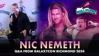 Nic Nemeth Q&A | GalaxyCon Richmond 2024 | Dolph Ziggler, WWE