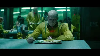 Deadpool 2 'White Wade Wilson' - Prison Canteen Scene - Deadpool 2 [2018]