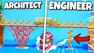 Using the MEGA MUSCLE to beat high scores in Poly Bridge 3!