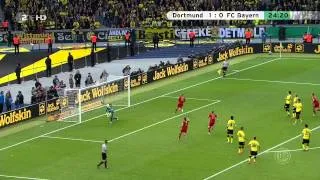 Dortmund - München (5:2) - Tor Robben - Deutsches Pokalfinale 2012 HD