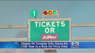 Pennsylvania Turnpike Tolls Rise For 11th Year In Row