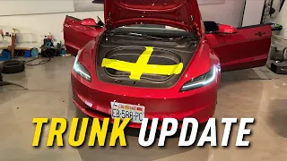 2024 Tesla Model 3 Trunk Update - Highland Size Changes