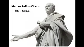 Marcus Tullius Cicero - První řeč proti Catilinovi