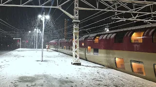 Riding the Japan's Sleeper Train on a Heavy Snow Day (Atami→Izumo-shi)