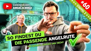 So findest du die passende Angelrute für Barsch, Zander und Hecht