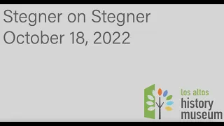 Stegner on Stegner: The Life and Writing of Wallace Stegner