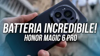 Recensione HONOR MAGIC 6 PRO: ha una BATTERIA INCREDIBILE!