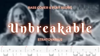 Stratovarius - Unbreakable 【Bass cover w/ play along TABS】