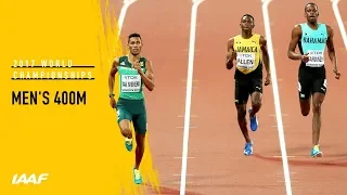 Men's 400m Final | IAAF World Championships London 2017