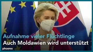 Von der Leyen (Präsidentin EU-Kommission) zur aktuellen Lage in der Ukraine am 03.03.22