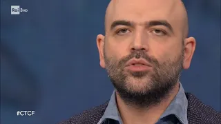 "I regimi temono la libertà d'iniziativa" Roberto Saviano - Che Tempo Che Fa 18/10/2020
