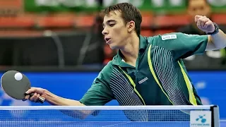 Hugo Calderano  - Brazil  table tennis player - jogador de tênis de mesa do Brasil