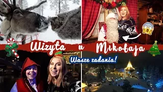 🎅 Odwiedzam PRAWDZIWEGO Świętego Mikołaja w Laponii! 🎅 - Smakuj Życie #8 | Agnieszka Grzelak Vlog