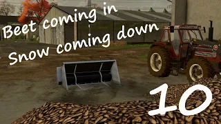 Snow is coming! - The Old Stream Farm  E10 - Lets Play FS22 - Farming Simulator