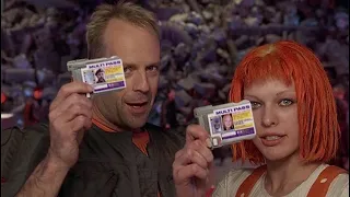 Le Cinquième Élément. Film 1997. (Luc Besson). "Multipass"