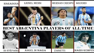 50 Greatest Argentina Players of All Time