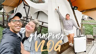 OUR FIRST TIME GLAMPING! | ACADIA VLOG