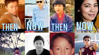 Bhutanese Actors Now and Then