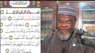 Muhimman Falalolin Suratul Fatiha - Tareda - Sheikh Abdurrazak Yahaya Haifan Jos Hafizahullah