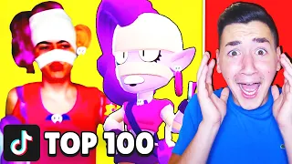 TOP 100 TIKTOK PIÙ DIVERTENTI SU BRAWL STARS!