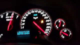 Corvette C6 Z06 550 whp 40-320km/h acceleration