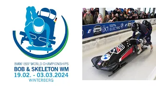 2-Woman Bobsleigh Race WCH Winterberg - Heat 3