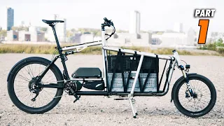 Building an Electric Cargo Bike with Cable Steering and Full Suspension