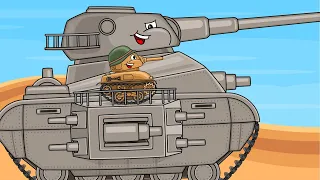 Adventures of Leviathan. All Episodes of Part 6. Steel Monsters. Cartoons about Tanks