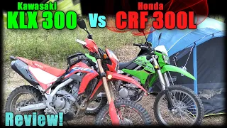 Honda CRF300L and Kawasaki KLX 300 review and comparison Which motorcycle is the best dualsport?