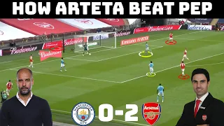 Tactical Analysis: Arsenal 2-0 Manchester City | How The Student Beat The Master | FA CUP |