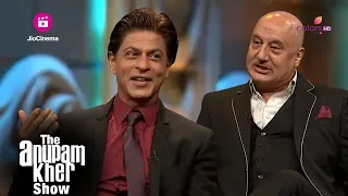 Shahrukh Khan ने बताया वो हैं बहुत Shy, नहीं कर सकते किसी लड़की से बात | The Anupam Kher Show