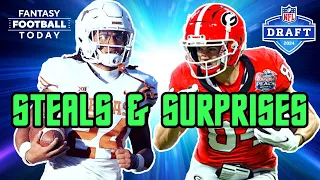2024 NFL Draft Day 2 Recap: Steals and Surprises, Impact on Veterans | 2024 Fantasy Football Advice