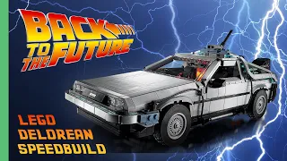 LEGO Back to the Future DeLorean (10300) | Speed Build | Zavvi