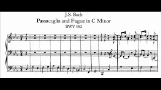 J.S. Bach - BWV 582 - Passacaglia c-moll / C minor
