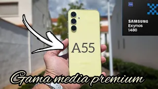 Samsung Galaxy A55 5G Lemon ! Unboxing y primeras pruebas en Español🤨