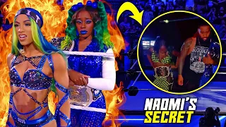 THE SECRET! Sasha Banks Forces Naomi to SNAP w/ Bloodline SECRET! (Roman Reigns SELECTION)