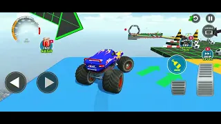 Ramp monster Car Racing 🔥 - ramp car racing 3d android gameplay